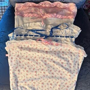 3 SHEIN Tube Tops NEW